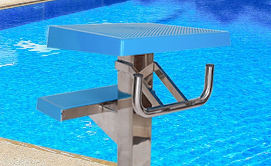 2 Swimmingpool-Startblock des Schritt-Edelstahl-500mm