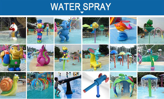 Fiberglas-Swimmingpool-Piraten-Wasserrutsche