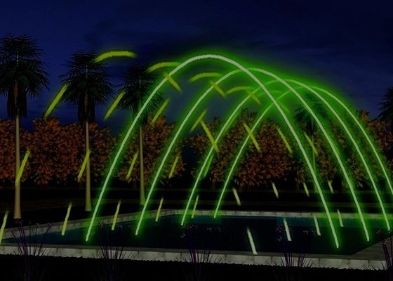 6003 geführte Pool-Plattform, die blätterigen Brunnen-Düsen-Jet springt