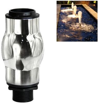 1" Edelstahl-schaumiger Schaum-Wasser-Plastikbrunnen Jet Nozzle