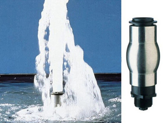 1" Edelstahl-schaumiger Schaum-Wasser-Plastikbrunnen Jet Nozzle
