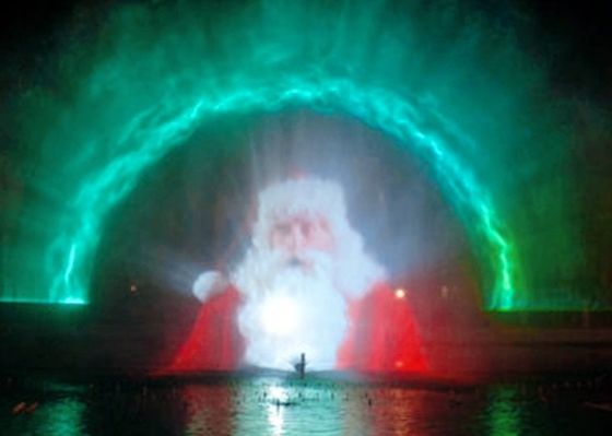 3" Edelstahl-Digital-Film-Show-Wasser-Vorhang-Düse
