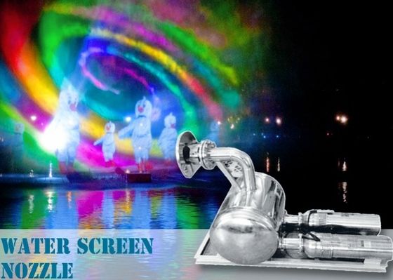 3" Edelstahl-Digital-Film-Show-Wasser-Vorhang-Düse