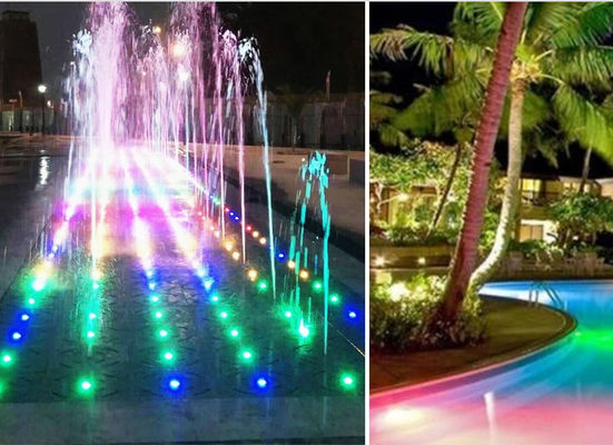 2700K 6 Watt Unterwasser-LED beleuchtet einen 120 Grad-Öffnungswinkel