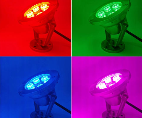 Wasser-Brunnen des Garten-7000K 24V 6W IP68 führte Lichter