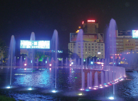 Unterwasserbrunnen-Licht des Edelstahl-IP68 DMX RGB LED