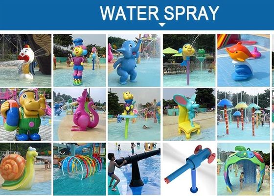 Anti-UVkinderwasser-Park-Ausrüstungs-Fiberglas-Wal-Wasserrutsche