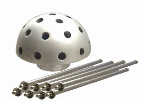 DN65 2,5" Brunnen-Düsen des Hemisphären-Kristall-Tanzen-DN80