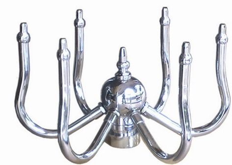 Chrome-Pool-Brunnen-Zusätze 1,5" drehende Düse DN40