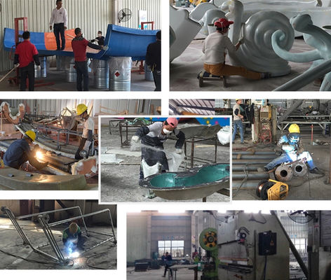 Tuv-Anti-UVfiberglas Caterpillar Aqua Water Slides