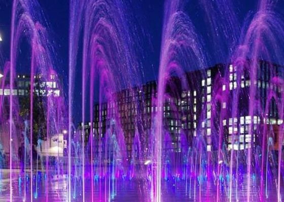 Justierbare Messing-20mm Brandwunde Jet Fountain Spray Nozzles