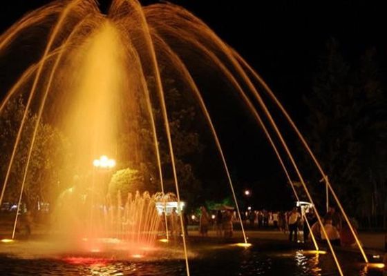 Justierbare Messing-20mm Brandwunde Jet Fountain Spray Nozzles