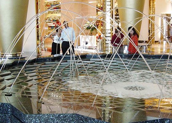 Blätterige Edelstahl-Lichter Jet Fountain Withs 3w RGB des Wasser-2000L/H