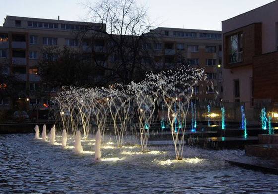 350L/min 2" völlig Edelstahl-Brunnen-drehende Düse