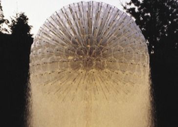 Messing-Chrome-Pool-Brunnen-Zusätze SS 304 Crystal Ball Jet