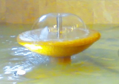 Wasserstrom des Edelstahl-Pilz-Brunnen-Düsen-Jet22gpm
