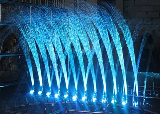 Steuerweise der Edelstahl-Vogel-Schwingen-Brunnen-Düsen-DMX