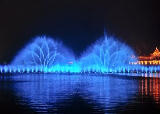 IP68 1" Brunnen des Tanzen-DN50 versieht DMX 512 gesteuerte Digital mit einer Düse