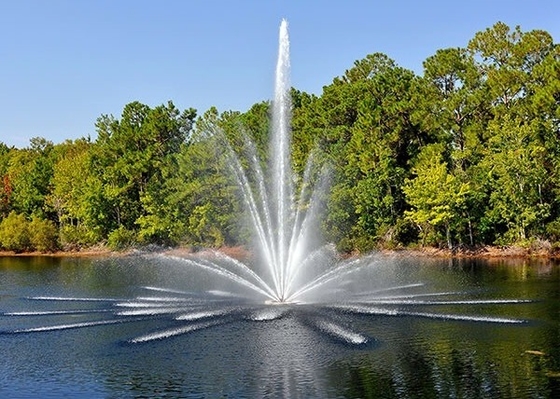 Edelstahl-sich hin- und herbewegender Wasser-Brunnen für See