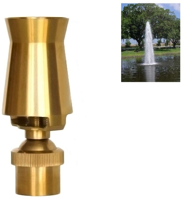 Messingeis-Turm-Wasser-Spray-Brunnen Jet Nozzle DN40 12m3/h
