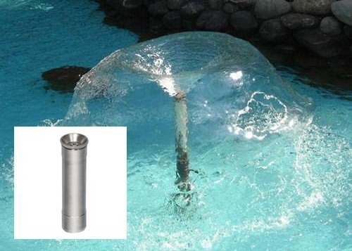 Architektur1/2“ Wasser-Pilz-Brunnen-Düsen-Jet 6.6gpm