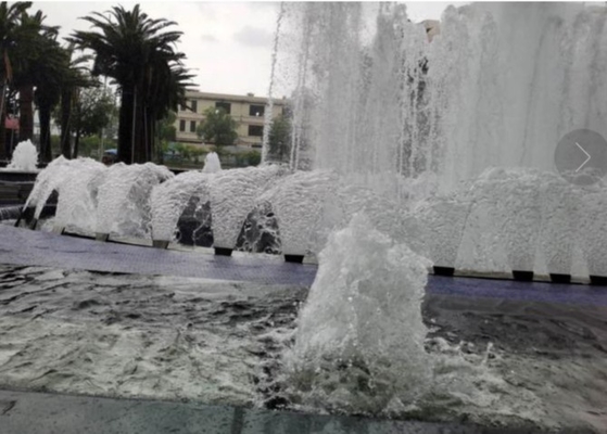 Edelstahl-Fan-Tanzen-Brunnen-Düsen-Wasserstrom 6m3/H