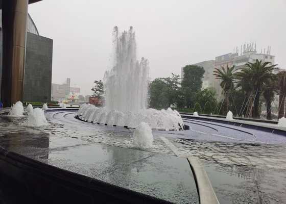 Edelstahl-Fan-Tanzen-Brunnen-Düsen-Wasserstrom 6m3/H