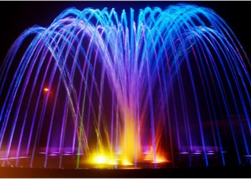 Tanzen-Brunnen des Wasserstrom-18m3/H versieht Grafikdesign mit einer Düse