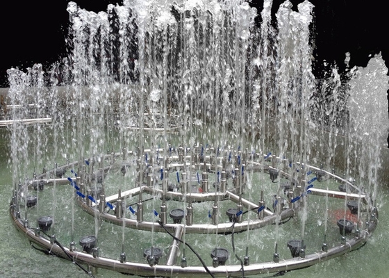 Tanzen-Brunnen des Wasserstrom-18m3/H versieht Grafikdesign mit einer Düse