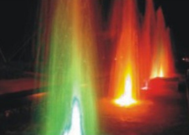 Wasser-Brunnen Jet Nozzle des Edelstahl-Eis-Turm-DN80
