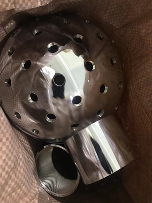 1.5m Spray-hoher tanzender Brunnen versieht 1,5" Crystal Ball Water Fountain Jet mit einer Düse