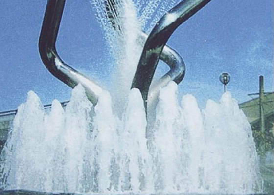 Messingturm-Wasser-Brunnen-Jet Nozzles 8m3/H 3D des eis-DN40 Modell