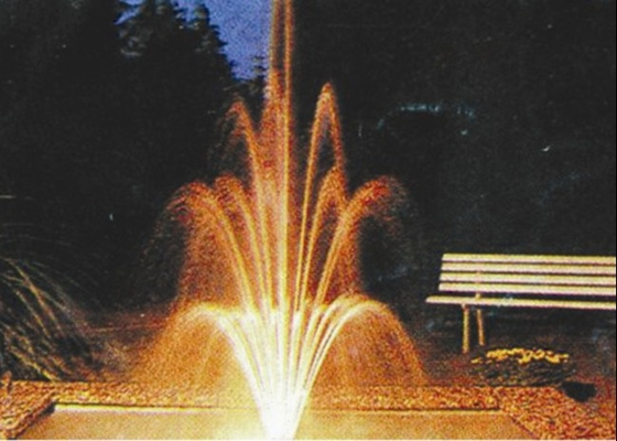 Messing3 Schichten blühen Druck des Brunnen-Düsen-Jet120kpa