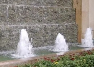 Tanzen-Brunnen 100Kpa DN50 versieht Edelstahl-Tasse Wasser-Brunnen-Jet mit einer Düse