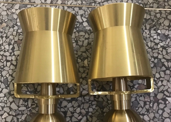 Brunnen-Spray des Wasser-DN25 geht Messingeis-Turm-Brunnen Jet Nozzle voran