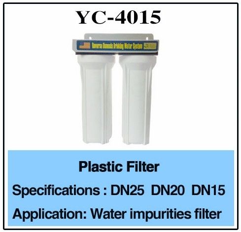 3/4" 1/2“ Plastikwasser-Filter DN25 DN20 für Nebel-Wasser-Düse