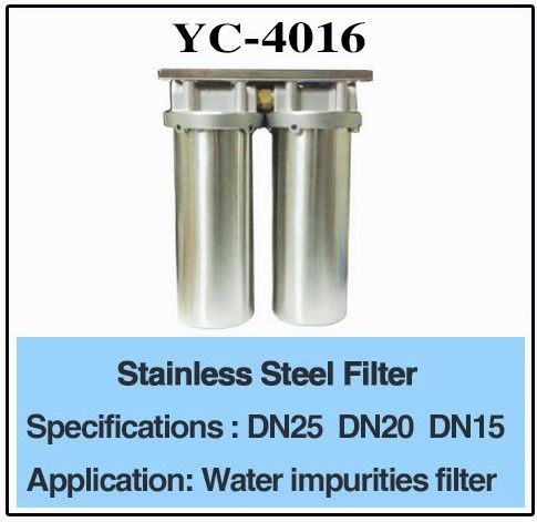 3/4" Edelstahl-Wasser-Filter DN25 DN20