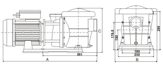 2HP Swimming Pool Fountain Pumps